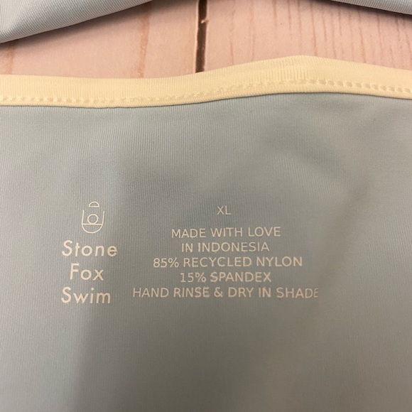 NWT Stone Fox Swim Ibiza bikini top in summer song size XS and XL - Picture 5 of 5